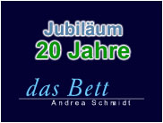 dasBett - News Jubiläum 20 Jahre